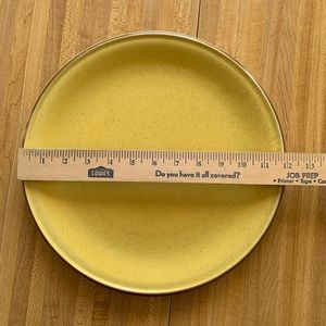 Premiere Stone Mountain  Spun Gold Fiesta  Dinner Plate